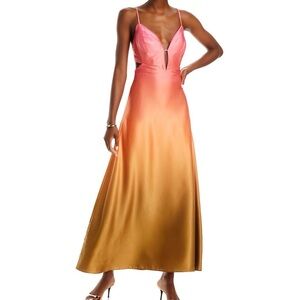 Bardot Karlotta Slip Dress in Ombré